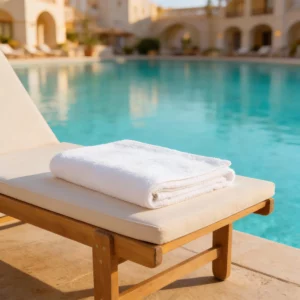 Serviette Sulla Spiaggia